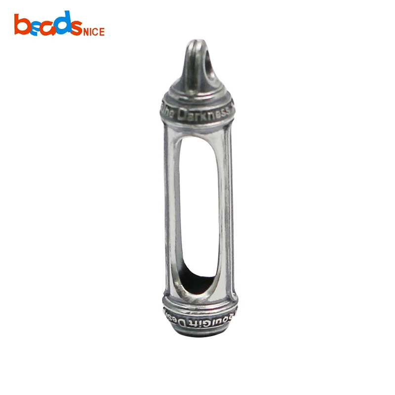 

Beadsnice Thai Silver Amulet Prayer Pendant Charm Hollow Pendant Jewelry Findings 37397