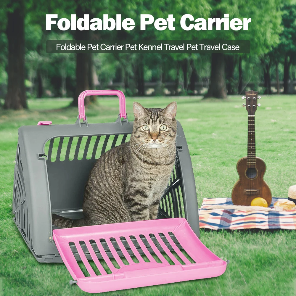 

Pet Carrier Pet Kennel Foldable Travel Cat Carrier Puppy Portable Kitten Animal Tote Outdoor Pet Travel Case Cats Dogs Rabbits