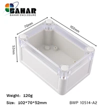 Bahar Водонепроницаемый Электронный пластиковый ABS IP68 4 шт корпус от Bahar корпус 102*70*52 мм BWP 10514-A2