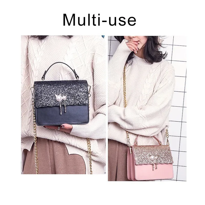 هيرالد الأزياء الترتر المرأة حقيبة عارضة الإناث أعلى-حقائب بيد سلسلة الجلود حقيبة كتف مع اللؤلؤ شرابة السيدات حقيبة ساعي هيرالد الأزياء الترتر المرأة حقيبة عارضة الإناث أعلى-حقائب بيد سلسلة الجلود حقيبة كتف مع اللؤلؤ شرابة السيدات حقيبة ساعي