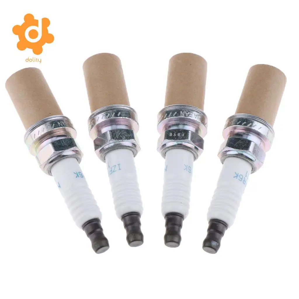 4 Pieces Iridium Spark Plug IZFR6K11 6994 for Honda Accord Civic