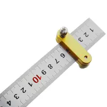 Универсальный regla de acero localizador скребок маркировки по дереву проектирование машина Scribe Деревообработка Инструмент