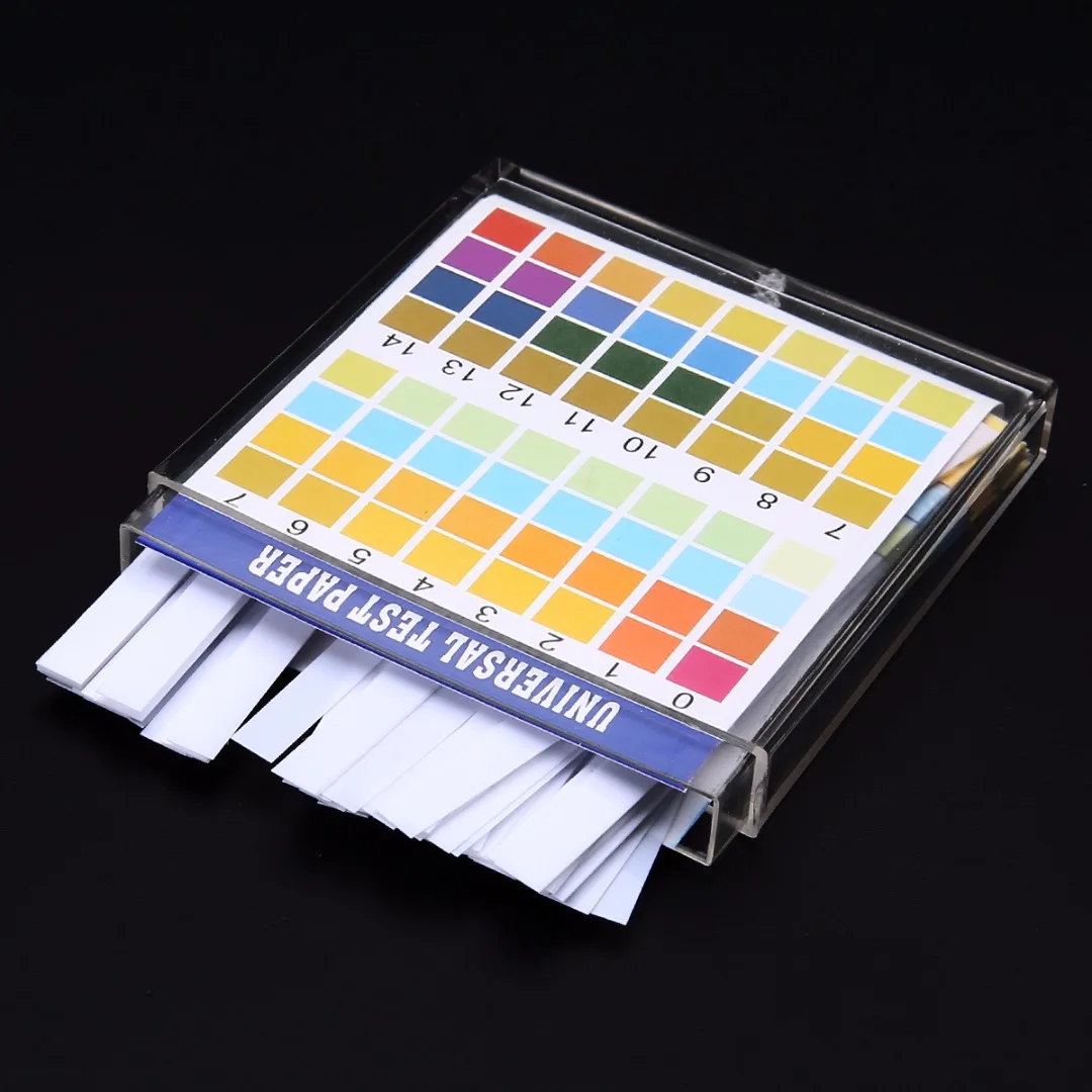 

100 Strips/Set Human pH Value Drinking Water Saliva Litmus Testing Paper 0-14 PH Alkaline Acid Indicator Paper