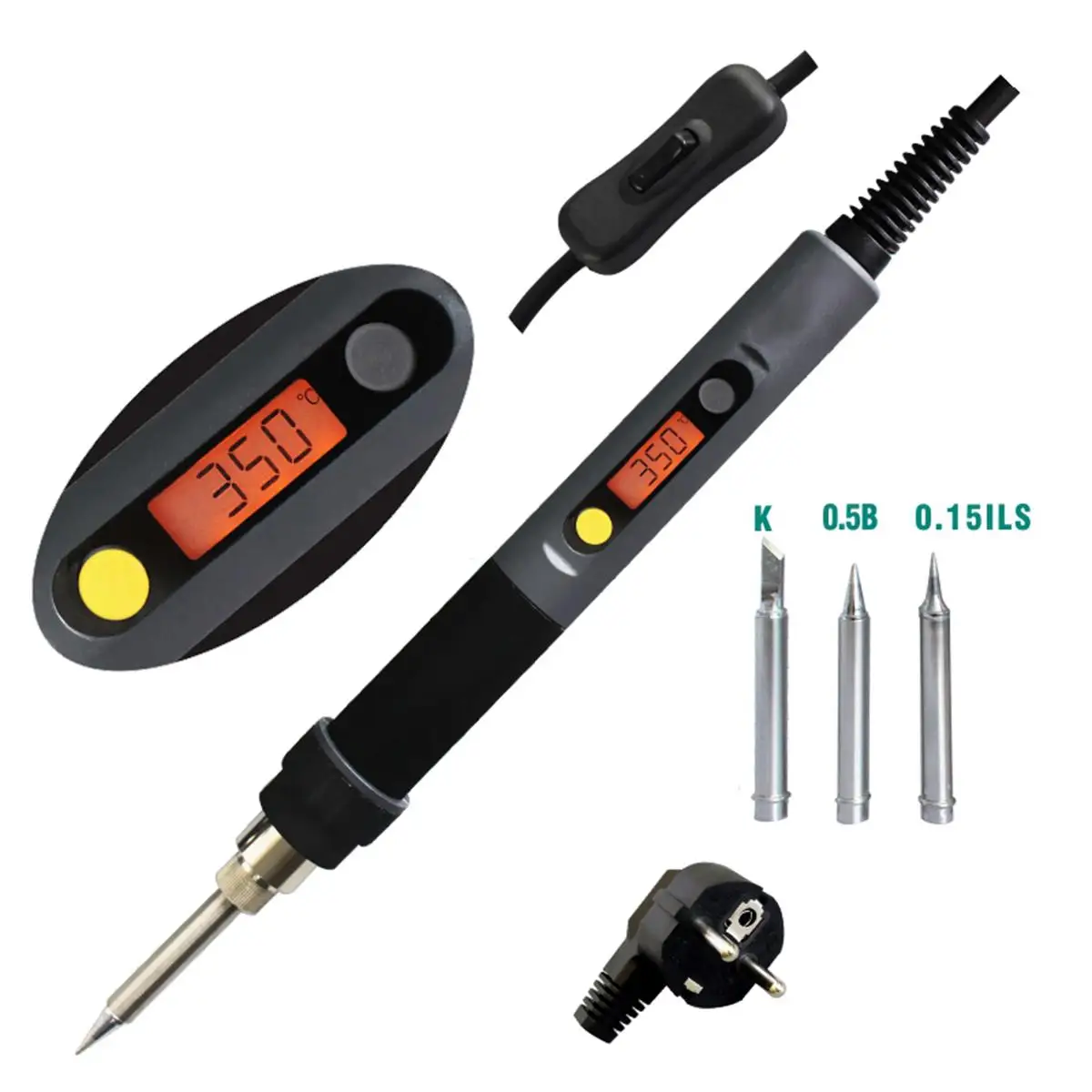 CXG C60W Digital Electric Soldering Iron LCD Backlight Adjustable