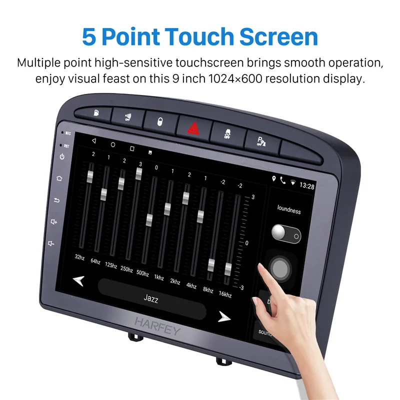 Sale Harfey Android 8.1 9"Car Multimedia player head unit 2Din For 2010-2016 PEUGEOT 408 Radio GPS radio Support OBD2 WiFi bluetooth 2 Sale Harfey Android 8.1 9"Car Multimedia player head unit 2Din For 2010-2016 PEUGEOT 408 Radio GPS radio Support OBD2 WiFi bluetooth 2