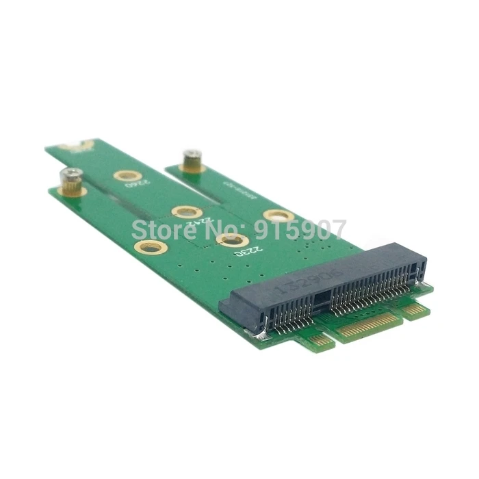 Кабель Mini NGFF M.2 B Ключ SATA на основе SSD к PCI e адаптер mSATA карта 2230 2242 2260/80