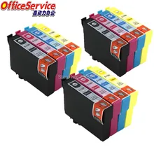 12X T1281 для T1284 совместимый чернильный картридж для принтера Epson офис BX305F 305FW стилус S22/SX125/SX130/SX230/SX235W/SX440W принтер