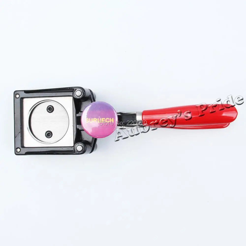 NEW Hand Held Manual Round for 1" 25mm Button (Actual Cutting Size 35MM) Paper Graphic Punch Die Cutter for Pro Button Maker