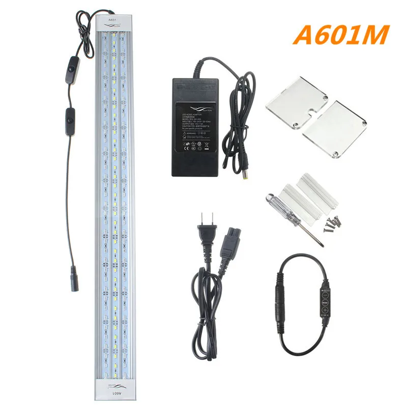 

Chihiros ADA style 60CM Plant grow LED light 5730 117smd 4600lm A series mini brief aquarium fish tank 8000k AC100-240V