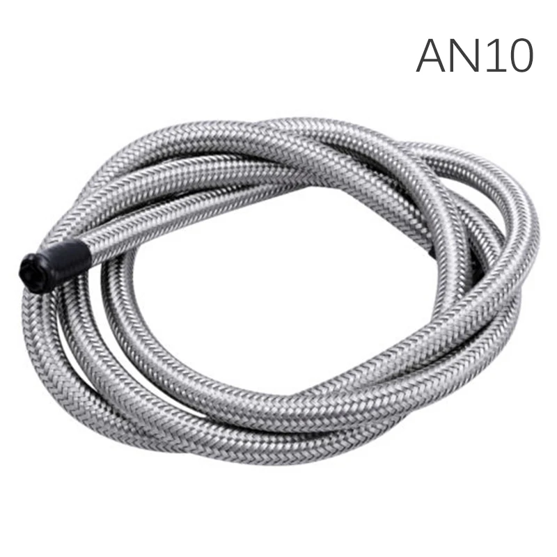 

Brake Gas/Oil/Fuel Hose Line Push Lock Braided Oil Hose AN4/AN6/AN8/AN10 Useful
