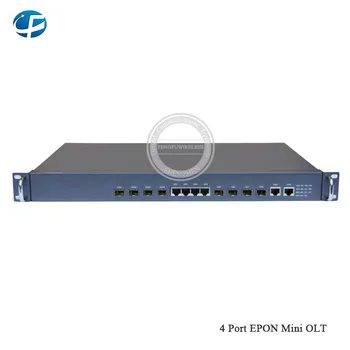 

Custom LOGO Mini 1G 4 Port EPON OLT with 4 PON Port, modules FTTH fiber optic epon OLT