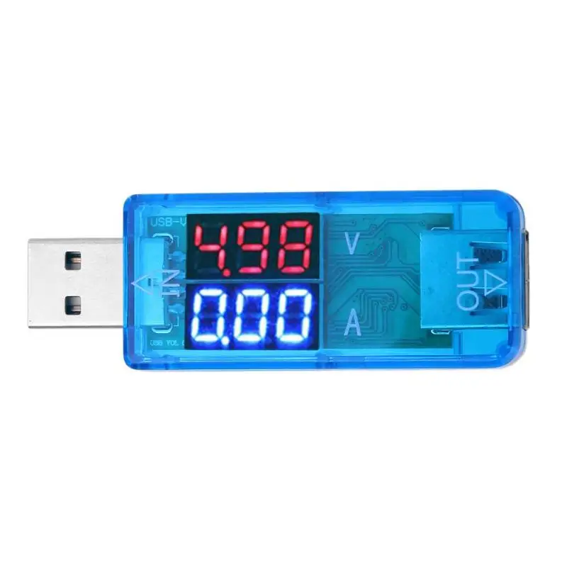 Практичное Цифровое Зарядное устройство USB Doctor Измеритель Напряжения DC 3 2 10 В 0 3A