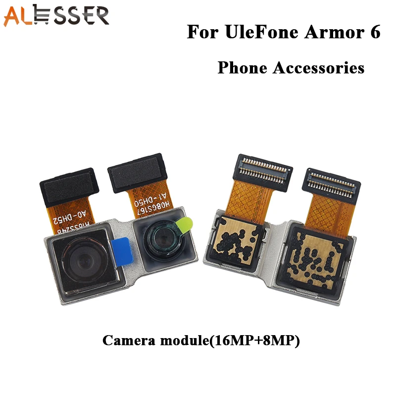 

Alesser For UleFone Armor 6 Camera module(16MP+8MP) Assembly Fixing Part Replacement For UleFone Armor6 Mobile Phone Accessories