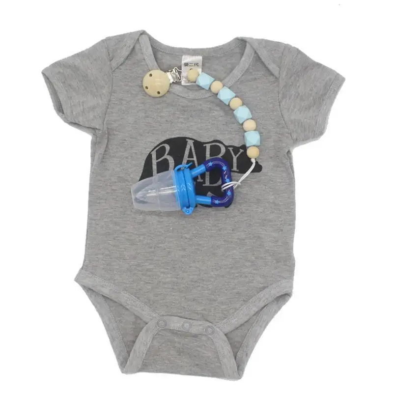 Baby Pacifier Clip Chain Wooden Holder Chupetas Soother Pacifier Clips Leash Strap Nipple Holder For Infant Feeding