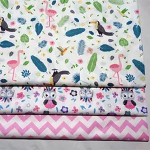 Детские хлопчатобумажные Лоскутные ткани ручной работы DIY лоскутное шитье Детские и Детские простыни платье материал