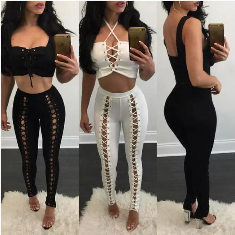 Размер S/M/L/XL новые модные женские туфли дамы узкие брюки повязки отверстие