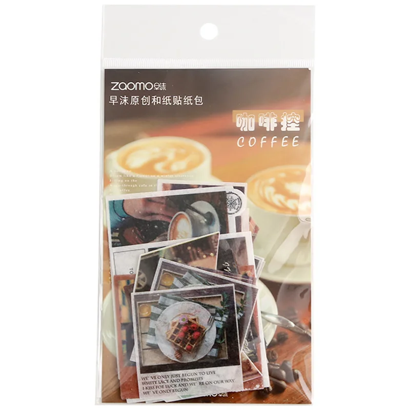 Mohamm Travel Series and Paper Sticker Pack Handbook Journal Diary Decorative Sticker Paper Scrapbooking Diy Craft Stationery