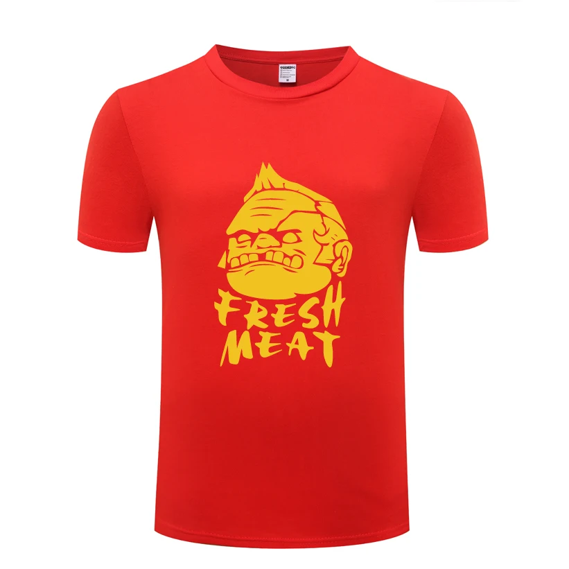  Pudge Fresh Meat Dota Dota2 Game Mens Men T Shirt Tshirt 2018 New Short Sleeve O Neck Cotton Casual