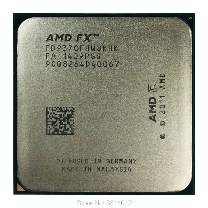 

AMD FX-Series FX-9370 FX 9370 4.4 GHz Eight-Core 220W CPU Processor FD9370FHW8KHK Socket AM3+