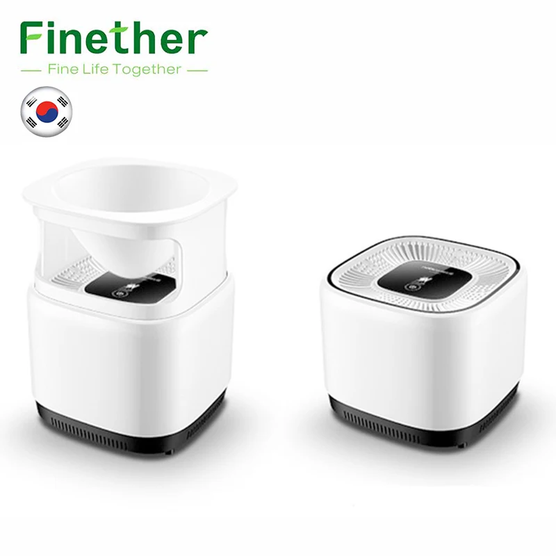 

Micro Ecology Mini Ionic Air Purifier Negative Ion Generator Aroma Air Freshener Triple Filter HEPA Air Ionizer for Home Office