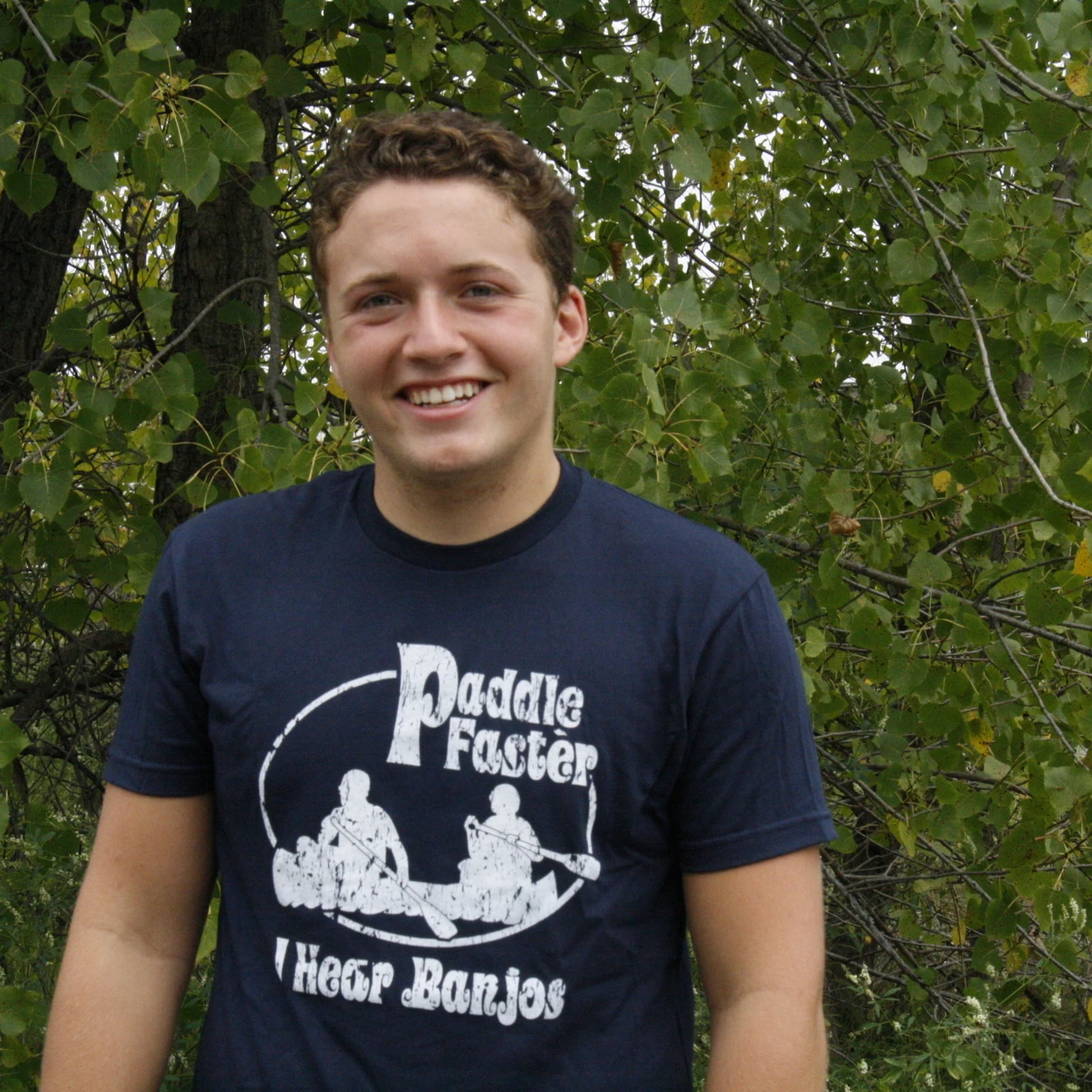 Deliverance Paddle Faster I Hear Banjos T-shirt | Мужская одежда