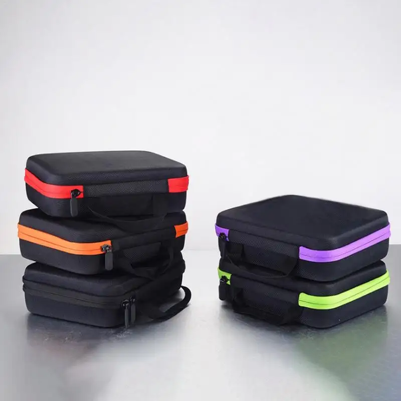 إيفا زيت طبيعي حقيبة التخزين 30-مقصورة حقيبة يد للصدمات ارتداء مقاومة 5-تخزين اللون حقيبة ل 15 ملليلتر زيت طبيعي زجاجة