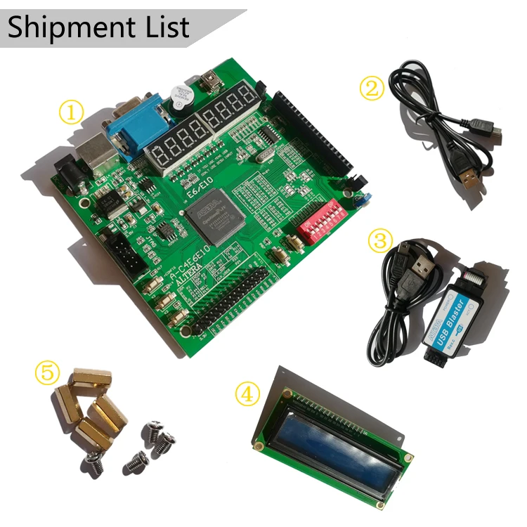 Блок питания USB + LCD1602 плата altera fpga разработки fpga|board board|board fpgaboard development |
