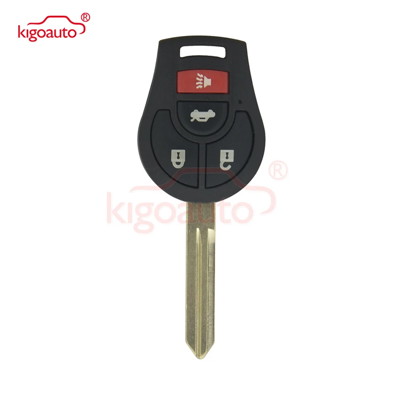 Kigoauto дистанционный ключ 3 кнопки с паникой для 2008 2014 Nissan Cube Rogue Juke Versa 434 МГц чипом