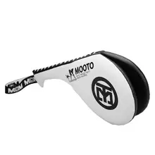 Тхэквондо мишень для ног двойной кик-пад прочная ножная мишень для бокса Санда тренировочная ручная кик-накладка боксерская сумка для взрослых детей