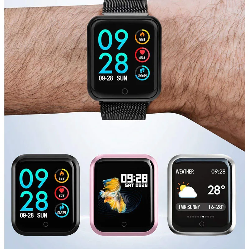 

Message Reminder Smart Watch Men Phone Call Sport Stopwatch Bluetooth Watch Waterproof for Android IOS Womens Watches Digital