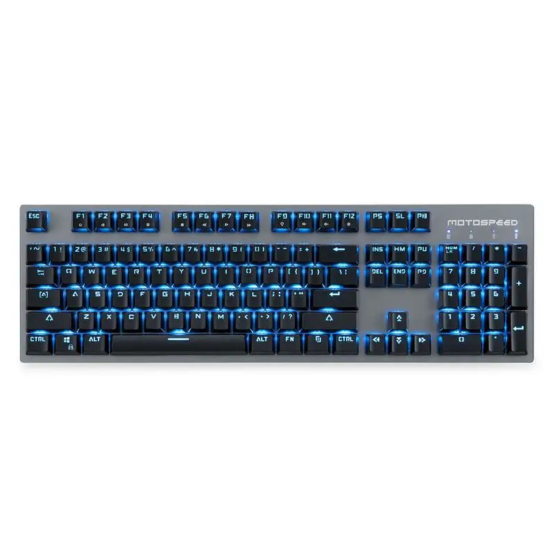 

Motospeed GK89 2.4GHz Wireless / USB Wired Mechanical Keyboard 104Keys With RGB Backlit Wireless Gaming Keyboard For Gamer