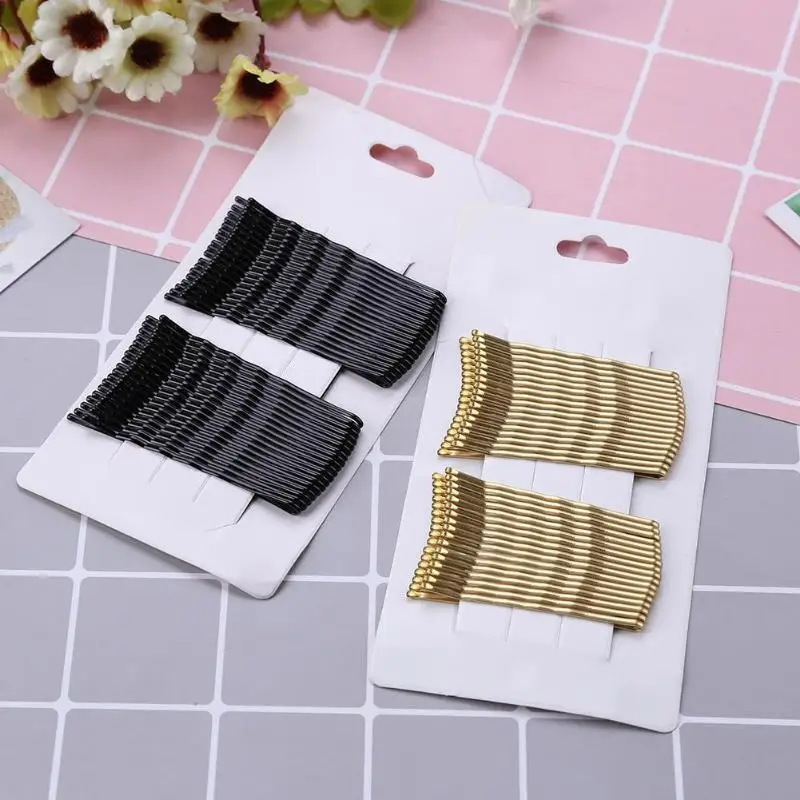 

Hot sale 36pcs U Shaped Hairpins Hair Clips Barrette Women Girls Salon Gold Black Hair Pins Hair Styling Accessories Tool