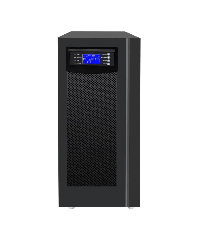 

On-line 6KVA/4800W UPS uninterruptible power supply DC192V, built in 12V7AH*16Pieces storage battery, C6K computer room server