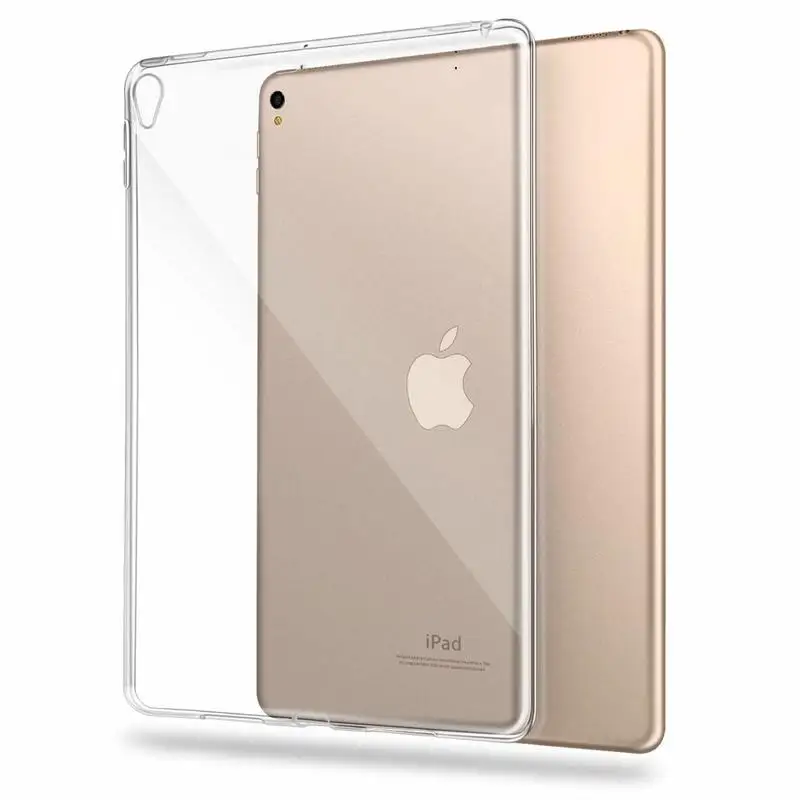 Новый для iPad Pro 10 5 чехол 360 Полный Защитный Мягкий ТПУ &quot2017 Прозрачный задний s