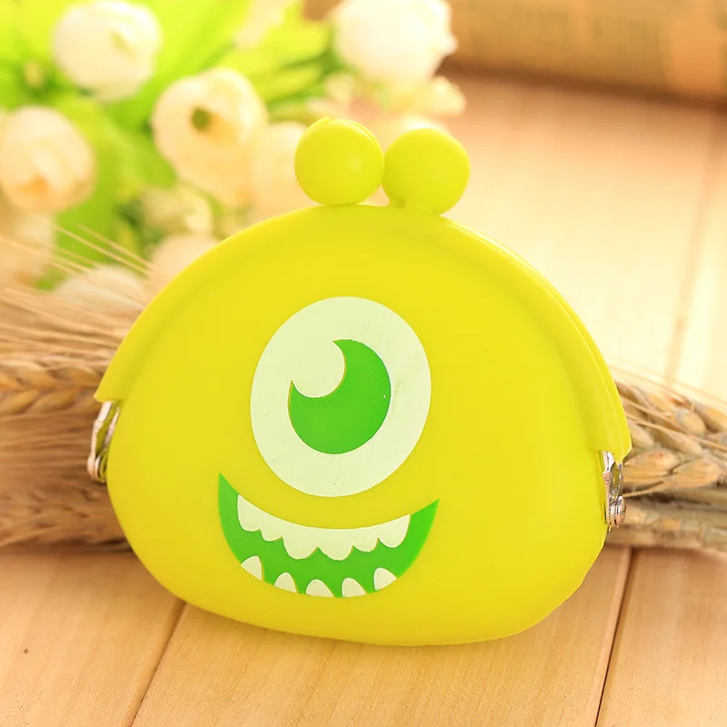 

Portable key bag earphone bagcute cartoon silicone coin purse Children's wallet case for earphones earphone accessories
