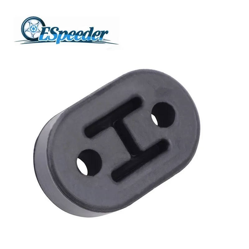 Car Rubber Exhaust Tail Pipe Mount Brackets Hanger Insulator 4 Holes Universal