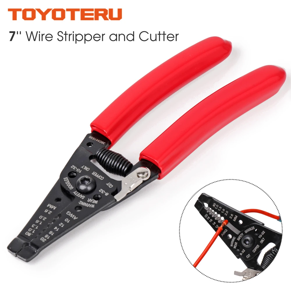 TEKTON 3797 7-Inch Wire Stripper//Cutter FREE SHIPPING