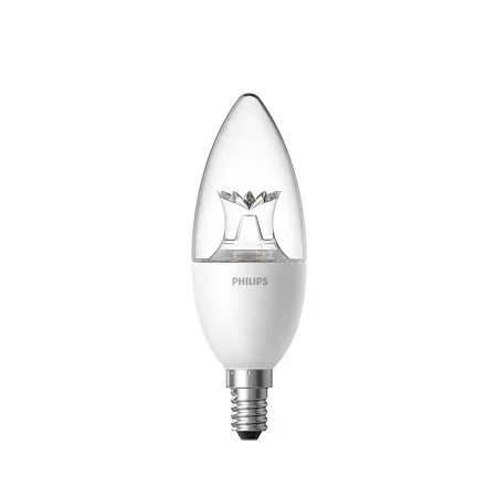Светодиодная лампа Xiaomi Philips Zhirui умная E14 в виде свечи с обещанием затемнения 220 240 В