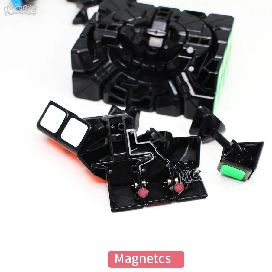 Shengshou Mr. M 5x5x5 Магнитный Куб 5x5 Mrm скоростной куб магический магнит позиционный Cubo Magico 5*5 Магниты куб черный игровой пазл