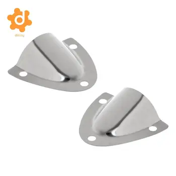 

2pcs Stainless Steel 316 Midget Clam Shell Wire Cable Vent Cover For Boat