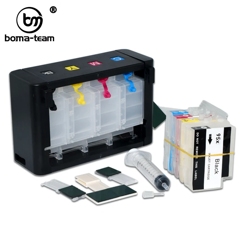 952XL 953XL 954XL 955XL Ciss System With ARC For HP Officejet 7720 8210 7616 8710 8715 8720 8725 8730 8740 Printer