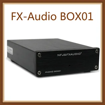 

FX-Audio BOX01 Vinyl Record Player Mini MM PHONO Cartridge Preamp Amplifier HIFI Music AMP
