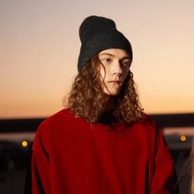 Зимняя хлопковая теплая шапка для мужчин и женщин, шапка для хеджирования, два способа использования шапочки Skullies, вязаная шапка s Bonnet