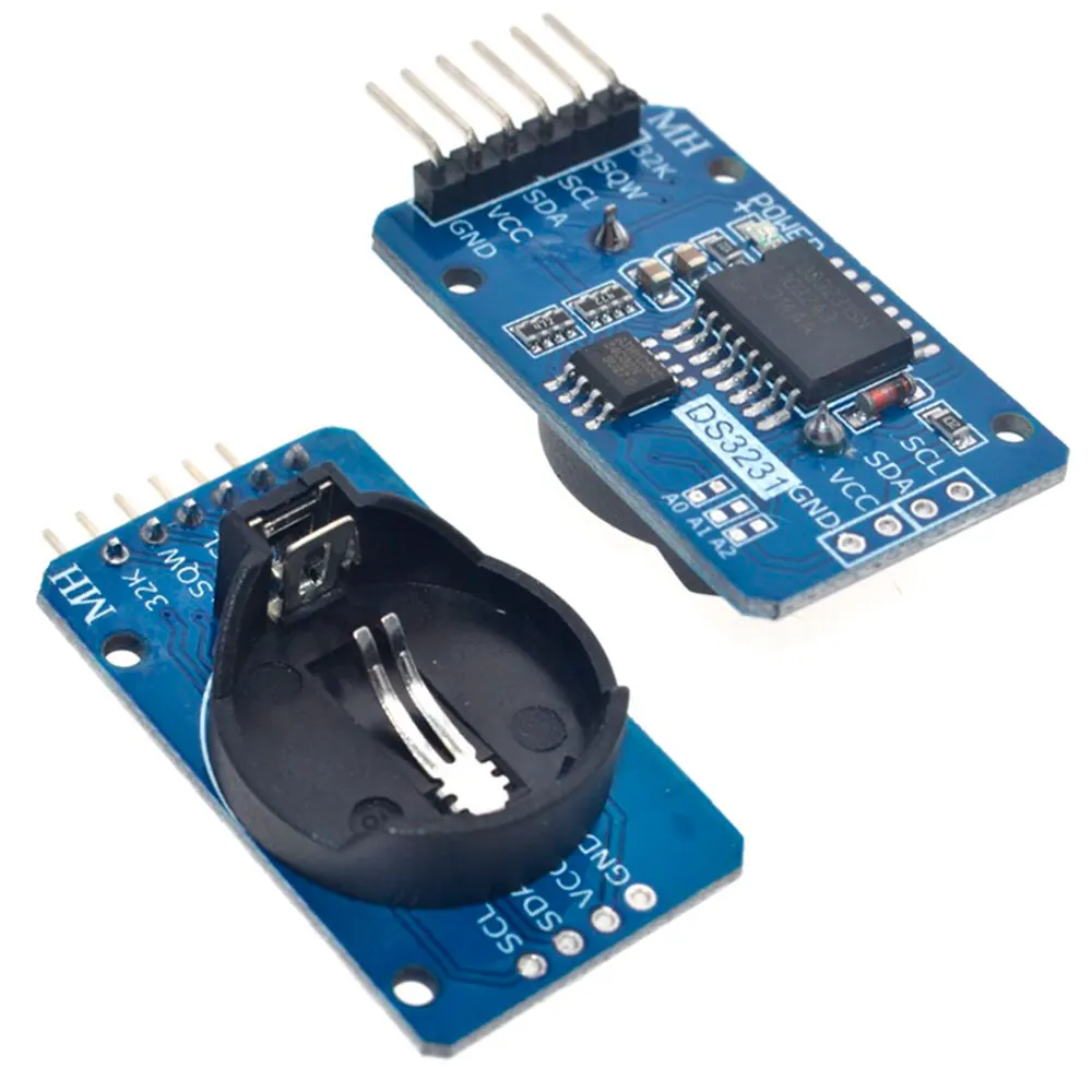 OcioDual Arduino модуль точные часы DS3231 с батареей CR2032 AT24C32 IIC в реальном времени RTC время