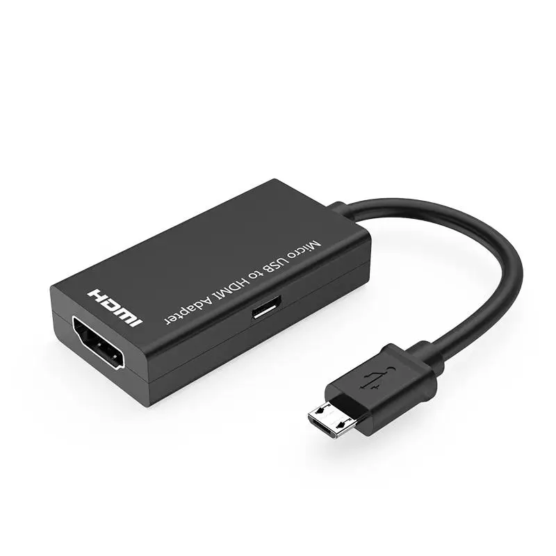 Micro USB к HDMI адаптер для MHL конвертер для ТВ монитор 1080 P HD HDMI аудио-видео кабель для samsung HUAWEI Xiaomi с MHL