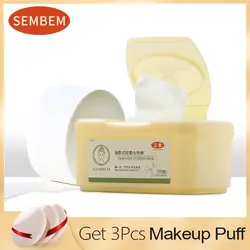 SEMBEM 300 шт./рулон косметические ватные диски вычерчивание лица средство для снятия макияжа хлопковые салфетки для ногтей для полировки