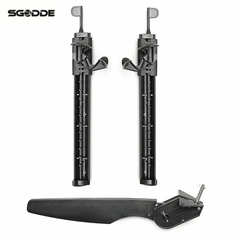 

Water Sports New Rudder Watercraft Fishing Boat Kayak Canoe Foot Braces Pedal Pegs Accessory Pool & Accessories