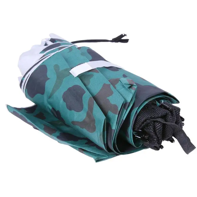 55/95CM Large Head Umbrella Anti-UV Anti-Rain Outdoor Travel Fishing Umbrella Hat Portable Three-Folding Men Women