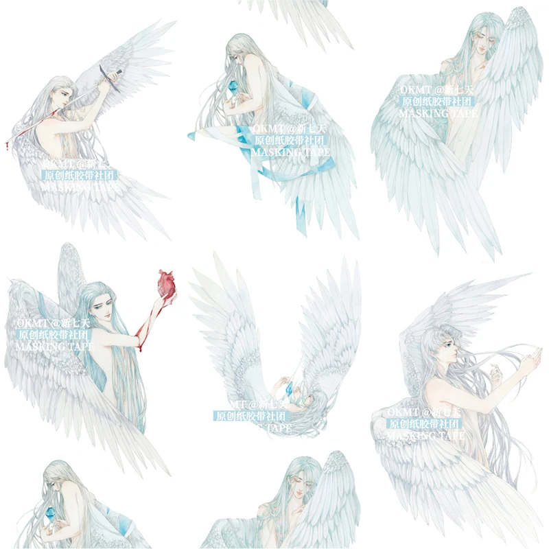 

Angel Washi Tape Bullet Journal Decorative Tapes Adjudication