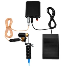 Фирма atomus TZ0020 Набор татуировок многократного напряжения с педалью для ног полный набор для начинающих татуировок машина иглы татуировки Электропитание